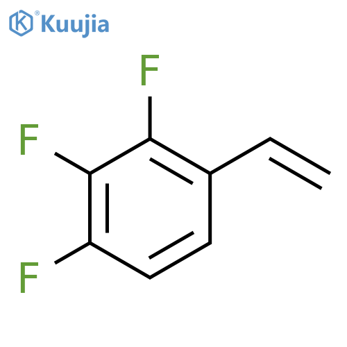 1-ethenyl-2,3,4-trifluorobenzene structure