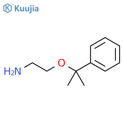 2-(2-phenylpropan-2-yl)oxyethan-1-amine structure