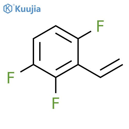 2-ethenyl-1,3,4-trifluorobenzene structure