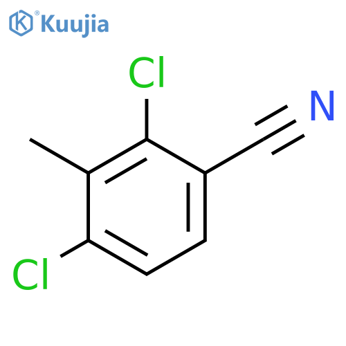 2,4-Dichloro-3-methylbenzonitrile structure