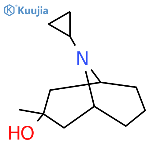 9-Cyclopropyl-3-methyl-9-azabicyclo[3.3.1]nonan-3-ol structure