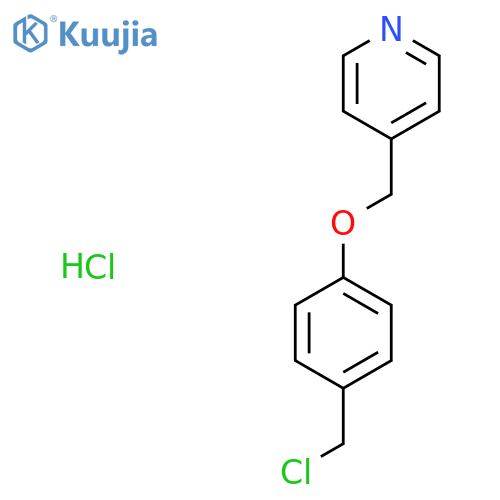 4-4-(Chloromethyl)phenoxymethylpyridine Hydrochloride structure