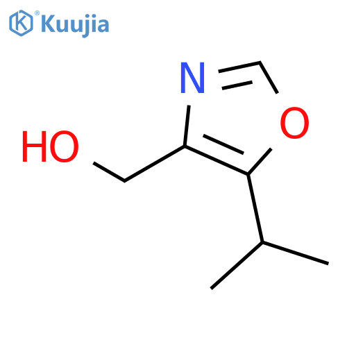 (5-Isopropyl-1,3-oxazol-4-yl)methanol structure