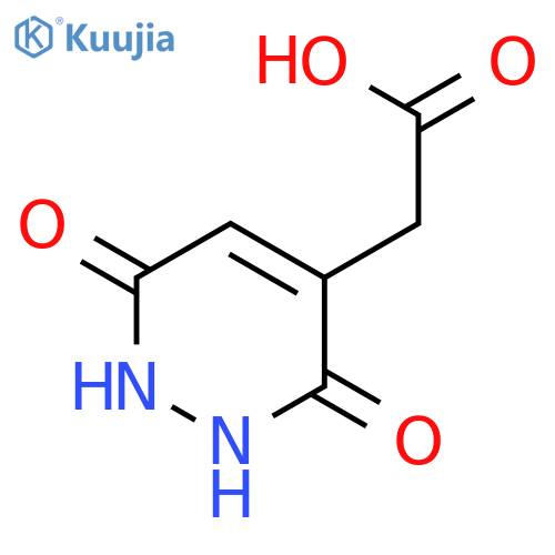 (3,6-Dioxo-1,2,3,6-tetrahydropyridazin-4-yl)acetic Acid structure