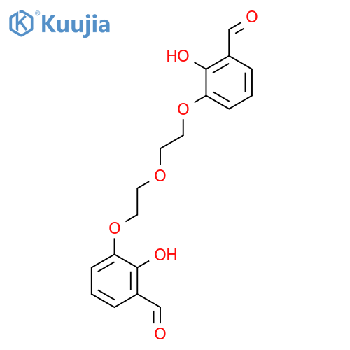 Benzaldehyde, 3,3'-[oxybis(2,1-ethanediyloxy)]bis[2-hydroxy- structure