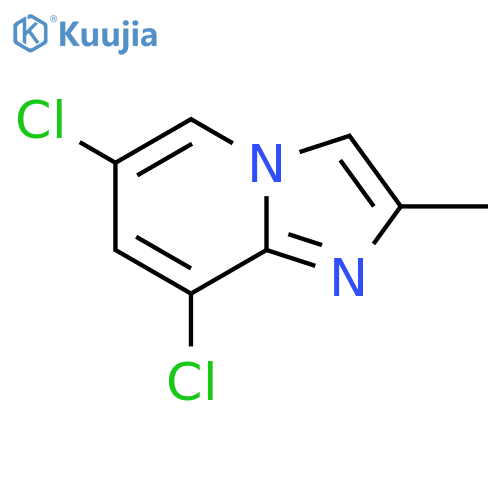 6,8-Dichloro-2-methylimidazo1,2-apyridine structure
