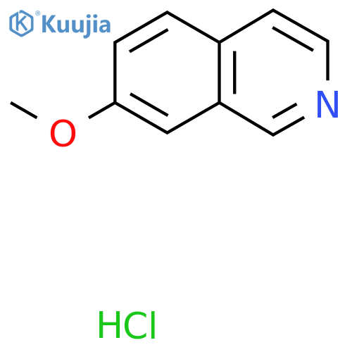 7-Methoxyisoquinoline hydrochloride structure