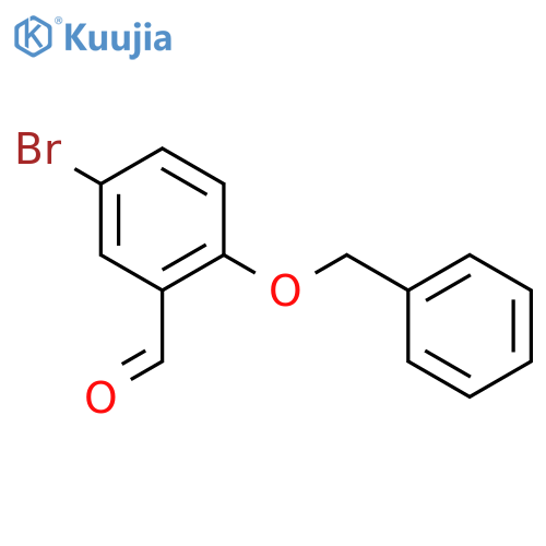 2-(Benzyloxy)-5-bromobenzaldehyde structure
