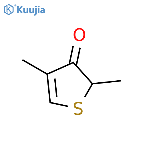 3(2H)-Thiophenone, 2,4-dimethyl- structure