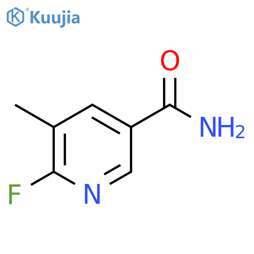 6-Fluoro-5-methylnicotinamide structure