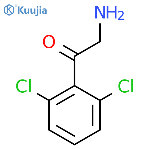 2-Amino-1-(2,6-dichlorophenyl)ethan-1-one structure