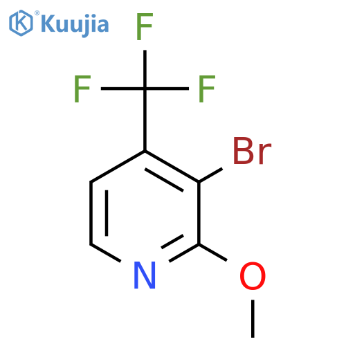 3-Bromo-2-methoxy-4-(trifluoromethyl)pyridine structure