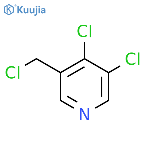 5-Chloromethyl-3,4-dichloropyridine structure