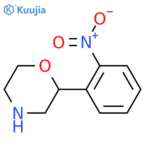 2-(2-nitrophenyl)morpholine structure