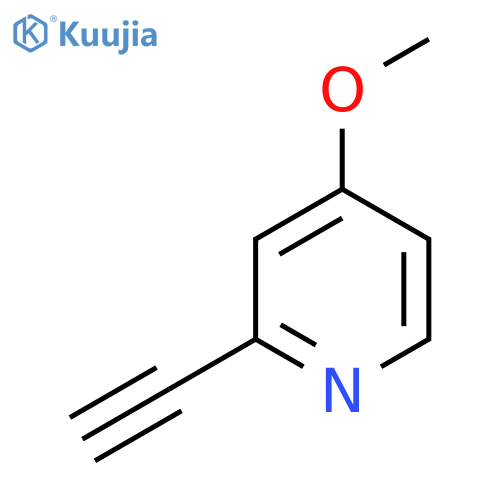 2-Ethynyl-4-methoxypyridine structure