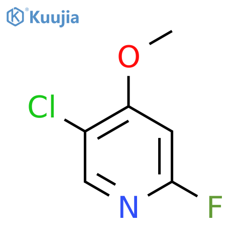 5-Chloro-2-fluoro-4-methoxy-pyridine structure