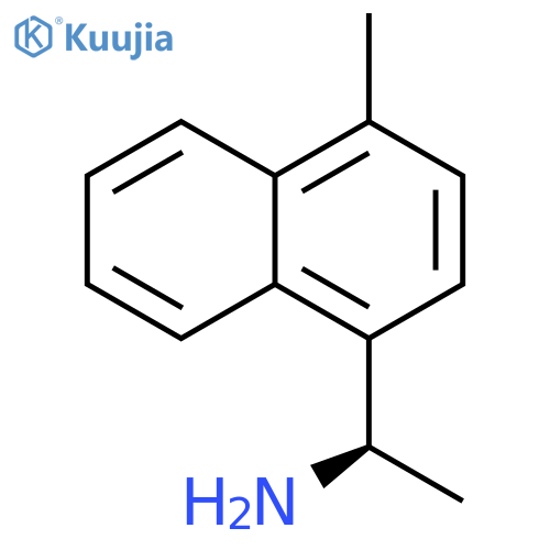 (1R)-1-(4-methylnaphthalen-1-yl)ethan-1-amine structure