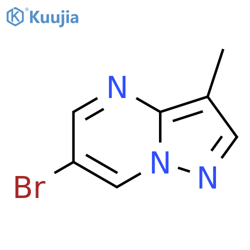 6-bromo-3-methylpyrazolo1,5-apyrimidine structure