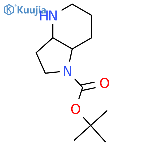 tert-butyl 2,3,3a,4,5,6,7,7a-octahydropyrrolo[3,2-b]pyridine-1-carboxylate structure