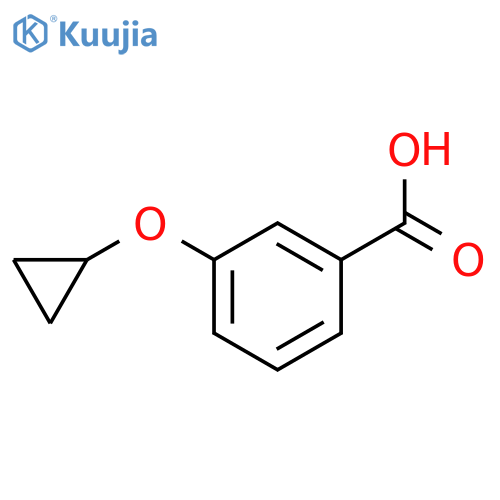 3-Cyclopropoxy-benzoic Acid structure