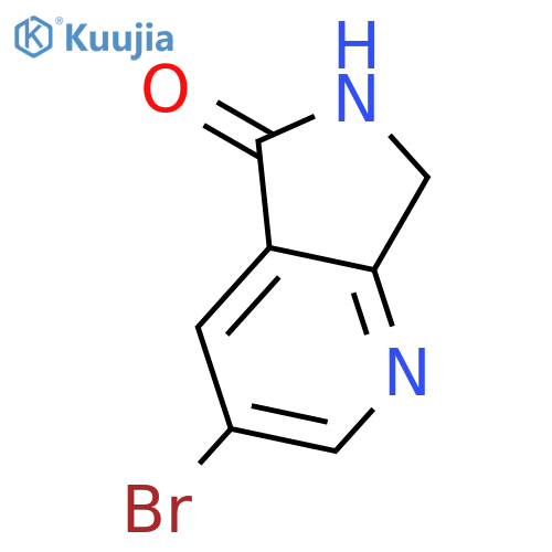3-Bromo-6,7-dihydro-5H-pyrrolo3,4-bpyridin-5-one structure