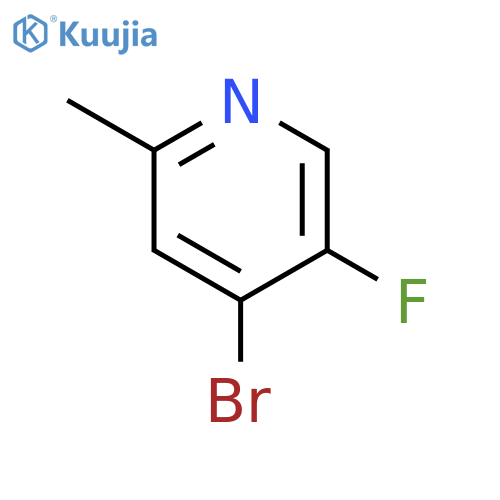 4-bromo-5-fluoro-2-methyl-pyridine structure