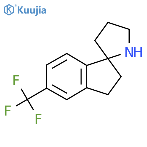5-(Trifluoromethyl)-2,3-dihydrospiro[indene-1,2'-pyrrolidine] structure