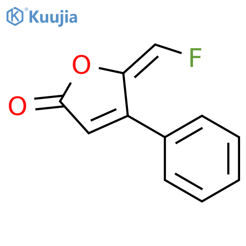 (Z)-5-(Fluoromethylene)-4-phenylfuran-2(5H)-one structure