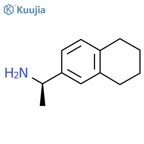 (1R)-1-(5,6,7,8-tetrahydronaphthalen-2-yl)ethan-1-amine structure