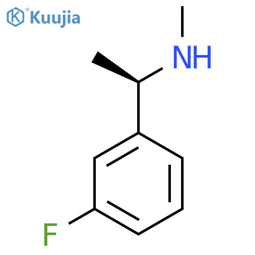 (R)-N-[1-(3-Fluorophenyl)ethyl]methylamine structure