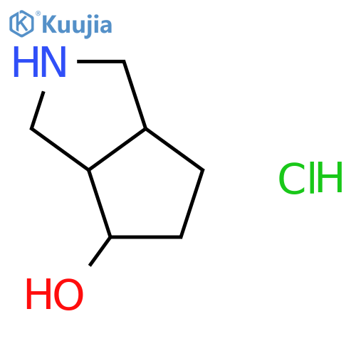 octahydrocyclopenta[c]pyrrol-4-ol hydrochloride structure