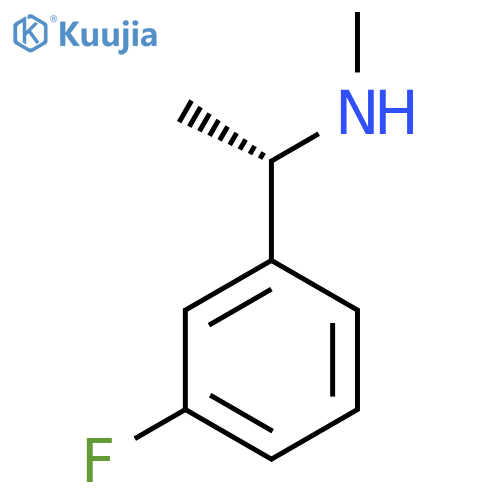 [(1S)-1-(3-Fluorophenyl)ethyl](methyl)amine structure