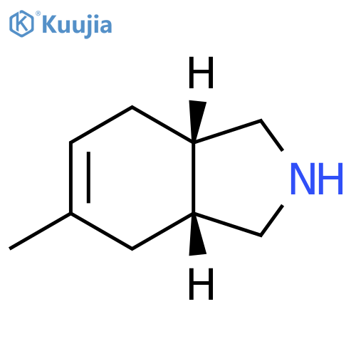 cis-5-methyl-2,3,3a,4,7,7a-hexahydro-1H-isoindole structure