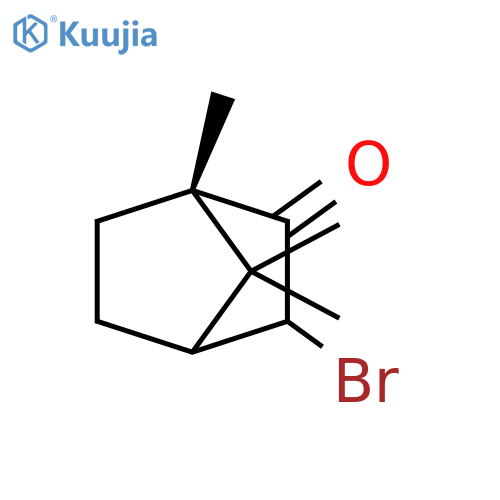 Bicyclo[2.2.1]heptan-2-one, 3-bromo-1,7,7-trimethyl-, (1S)-  structure