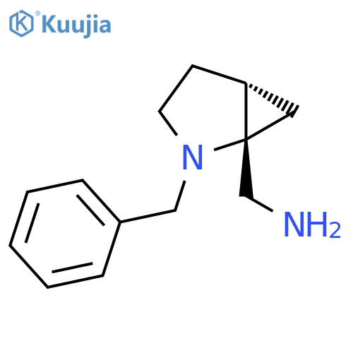 (1S,5R)-2-benzyl-2-azabicyclo3.1.0hexan-1-ylmethanamine structure