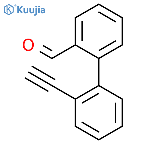 2'-Ethynyl-[1,1'-biphenyl]-2-carbaldehyde structure