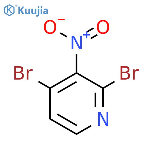 2,4-Dibromo-3-nitropyridine structure
