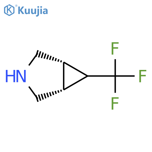 (1R,5S,6r)-6-(Trifluoromethyl)-3-azabicyclo[3.1.0]hexane structure