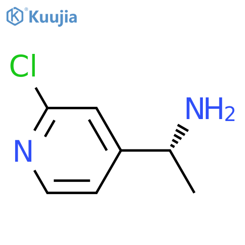 (1R)-1-(2-chloro-4-pyridyl)ethanamine structure