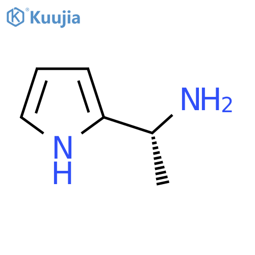 (1R)-1-(1H-pyrrol-2-yl)ethan-1-amine structure