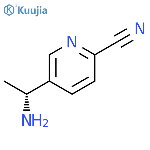 5-((1R)-1-AMINOETHYL)PYRIDINE-2-CARBONITRILE structure