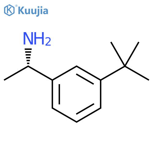 (1S)-1-(3-tert-butylphenyl)ethan-1-amine structure