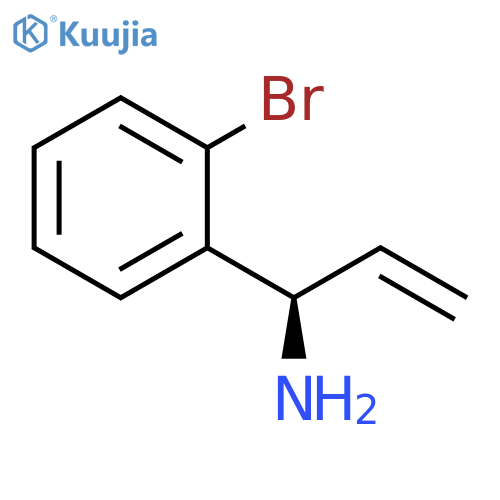(1R)-1-(2-BROMOPHENYL)PROP-2-ENYLAMINE structure