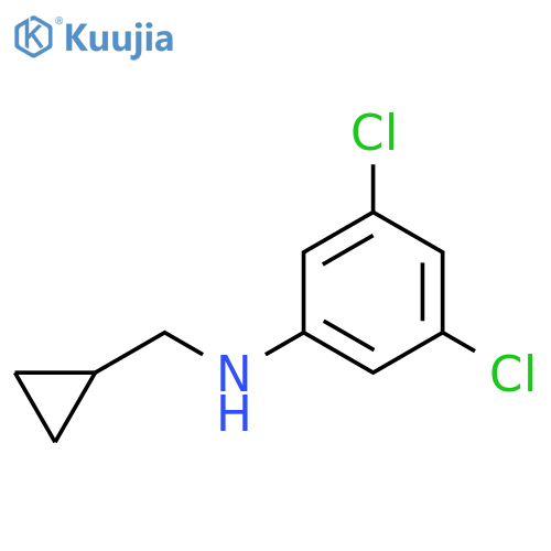 (1S)(3,5-DICHLOROPHENYL)CYCLOPROPYLMETHYLAMINE structure