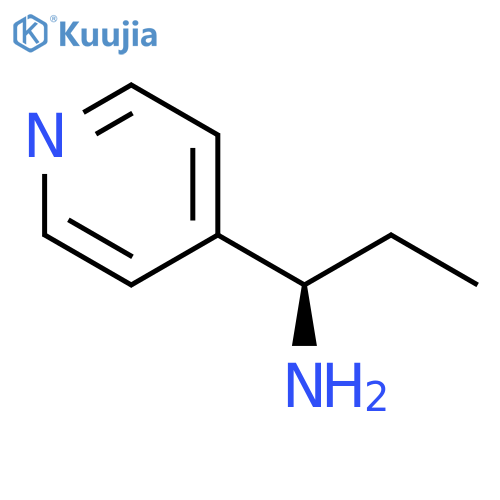(1R)-1-(4-PYRIDYL)PROPYLAMINE structure