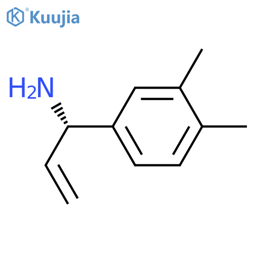 (1S)-1-(3,4-DIMETHYLPHENYL)PROP-2-ENYLAMINE structure