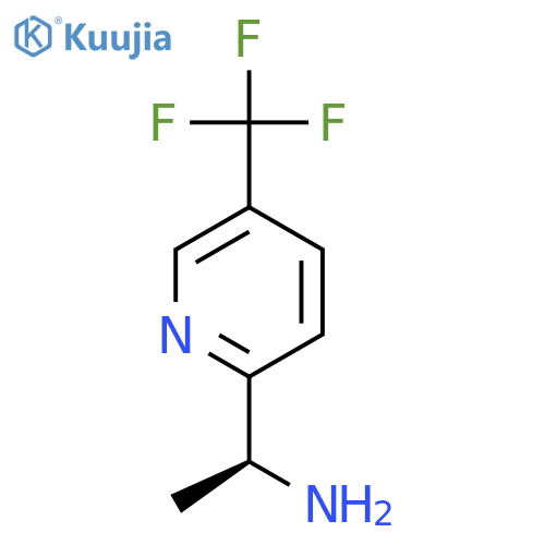 (1S)-1-5-(trifluoromethyl)pyridin-2-ylethan-1-amine structure