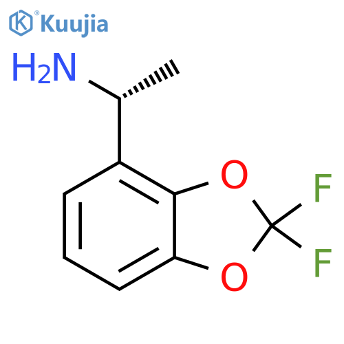 (R)-1-(2,2-Difluoro-benzo[1,3]dioxol-4-YL)-ethylamine structure