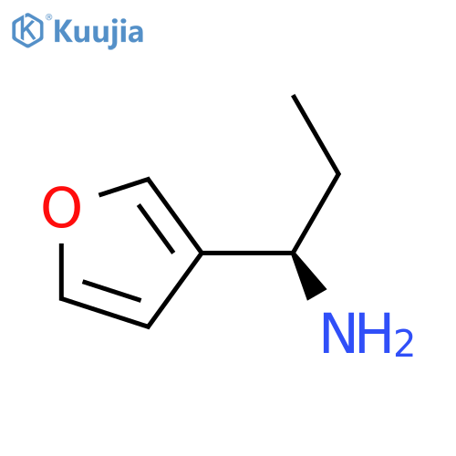 (1R)-1-(3-FURYL)PROPYLAMINE structure