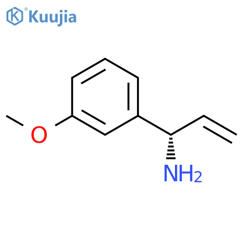 (1S)-1-(3-METHOXYPHENYL)PROP-2-ENYLAMINE structure
